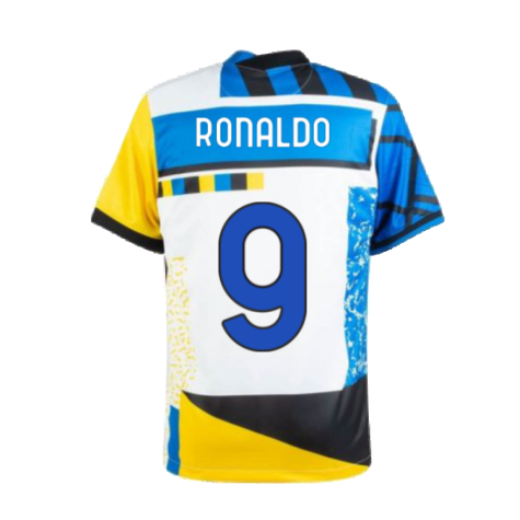 2020-2021 Inter Milan Fourth Shirt (Kids) (RONALDO 9)