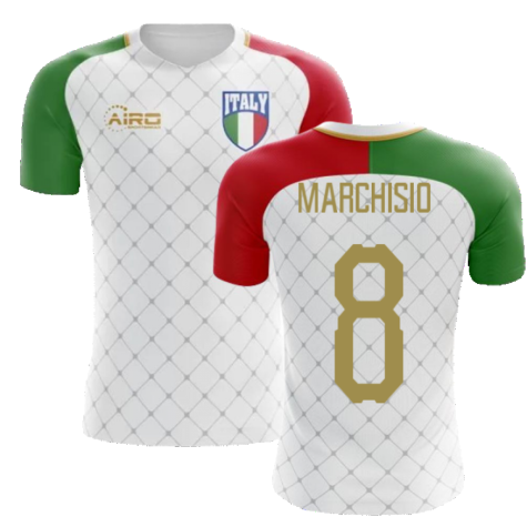 2023-2024 Italy Away Concept Football Shirt (Marchisio 8) - Kids