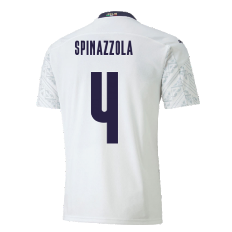 2020-2021 Italy Away Puma Football Shirt (Kids) (SPINAZZOLA 4)