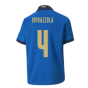 2020-2021 Italy Home Puma Football Shirt (Kids) (SPINAZZOLA 4)