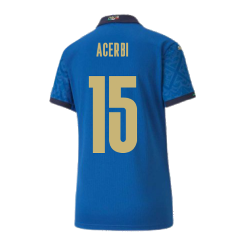 2020-2021 Italy Home Shirt - Womens (ACERBI 15)