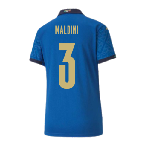 2020-2021 Italy Home Shirt - Womens (MALDINI 3)