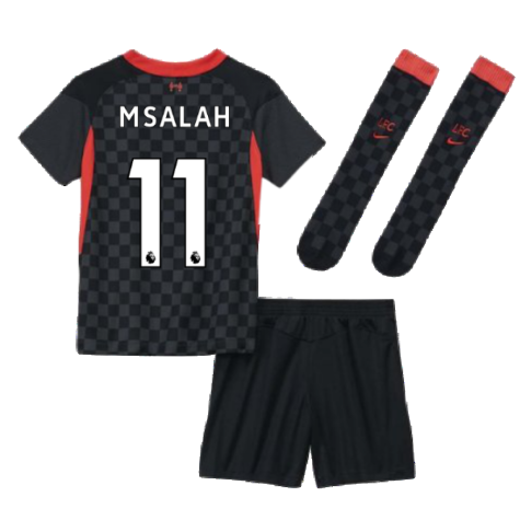 2020-2021 Liverpool 3rd Little Boys Mini Kit (M.SALAH 11)