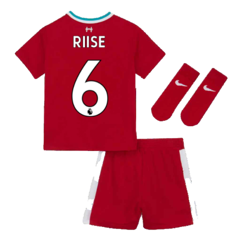 2020-2021 Liverpool Home Nike Baby Kit (RIISE 6)