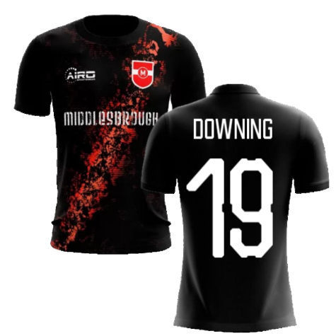 2025-2026 Middlesbrough Third Concept Football Shirt (Downing 19)