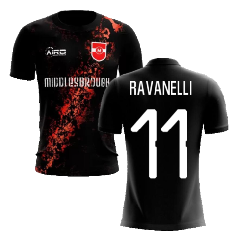 2023-2024 Middlesbrough Third Concept Football Shirt (Ravanelli 11)