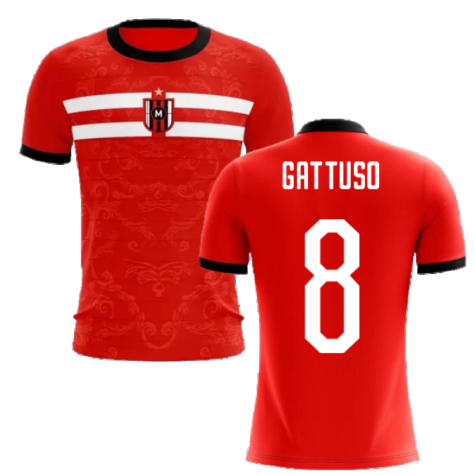 2023-2024 Milan Away Concept Football Shirt (Gattuso 8)