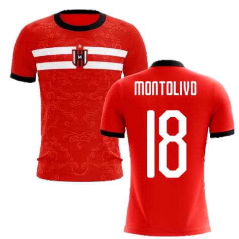 2020-2021 Milan Away Concept Football Shirt (Montolivo 18) - Kids