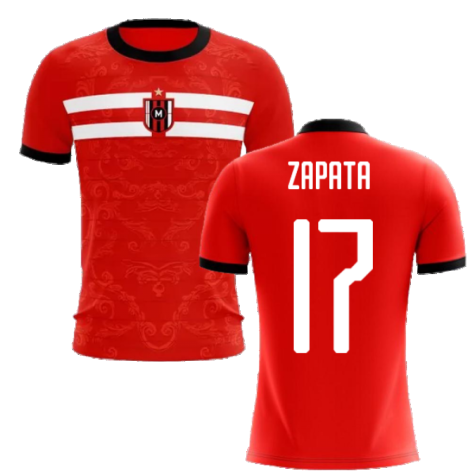 2020-2021 Milan Away Concept Football Shirt (Zapata 17) - Kids