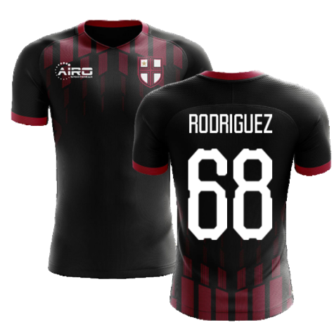 2023-2024 Milan Pre-Match Concept Football Shirt (RODRIGUEZ 68)