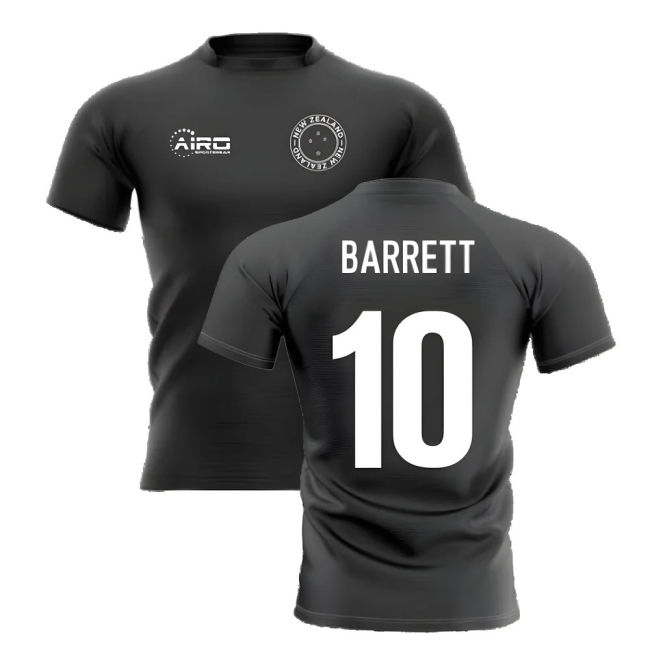 2025-2026 New Zealand Home Concept Rugby Shirt (Barrett 10)
