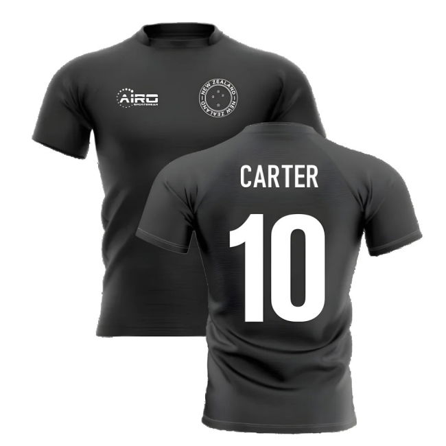 2025-2026 New Zealand Home Concept Rugby Shirt (Carter 10)