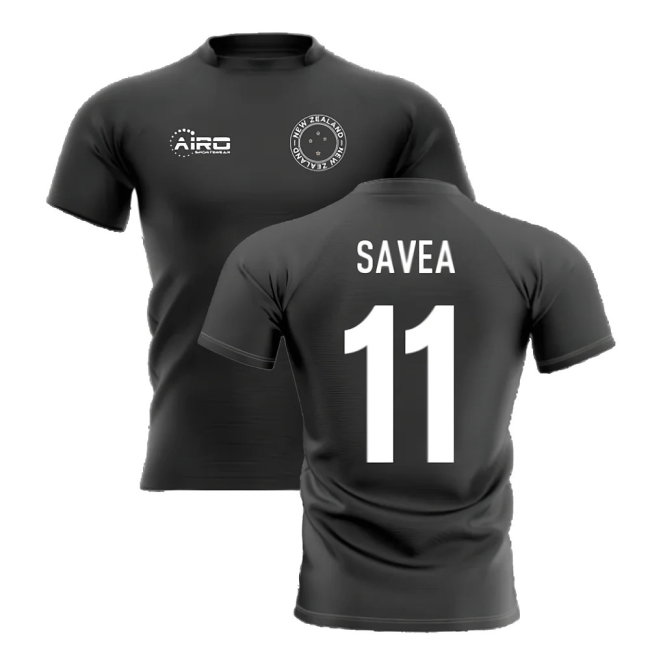 2025-2026 New Zealand Home Concept Rugby Shirt (Savea 11)