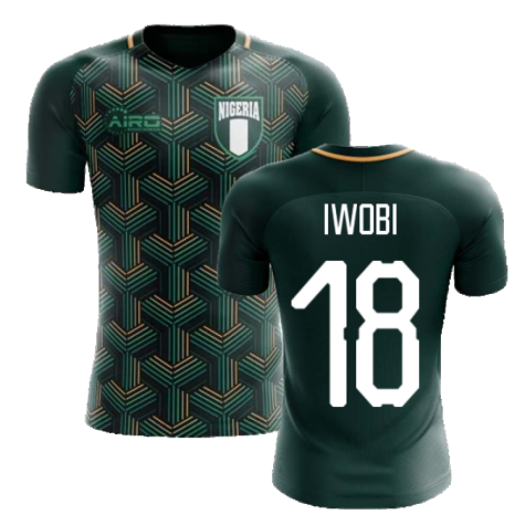 2025-2026 Nigeria Third Concept Football Shirt (Iwobi 18) - Kids