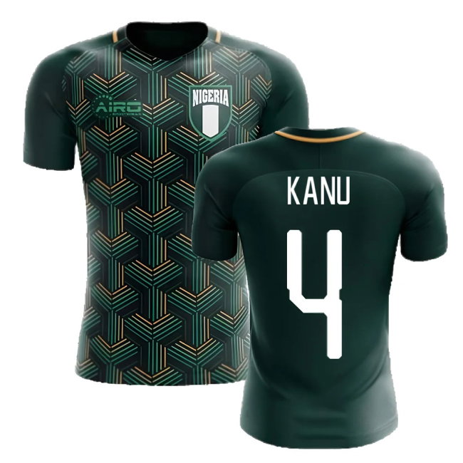 2025-2026 Nigeria Third Concept Football Shirt (Kanu 4)