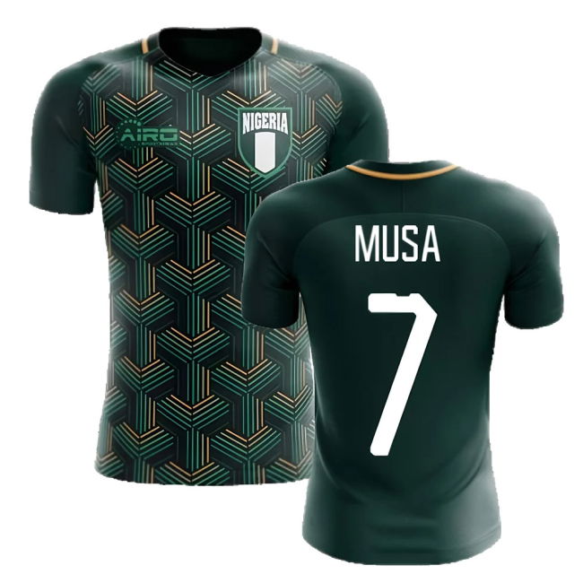 2025-2026 Nigeria Third Concept Football Shirt (Musa 7) - Kids