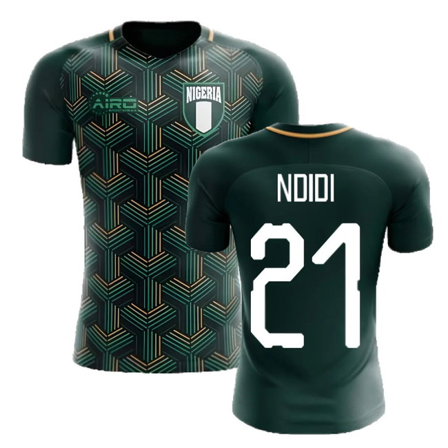 2025-2026 Nigeria Third Concept Football Shirt (Ndidi 21) - Kids