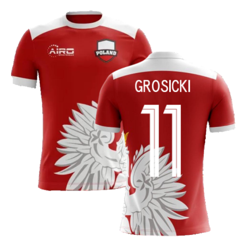 2025-2026 Poland Away Concept Football Shirt (Grosicki 11)