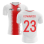 2023-2024 Poland Home Concept Football Shirt (Kownacki 23) - Kids