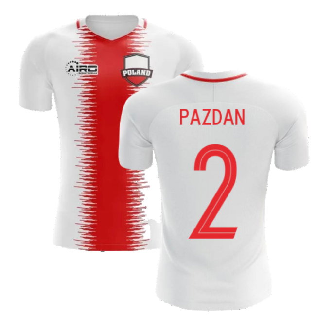 2025-2026 Poland Home Concept Football Shirt (Pazdan 2) - Kids