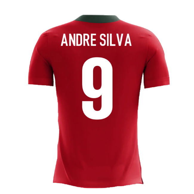 2025-2026 Portugal Airo Concept Home Shirt (Andre Silva 9)
