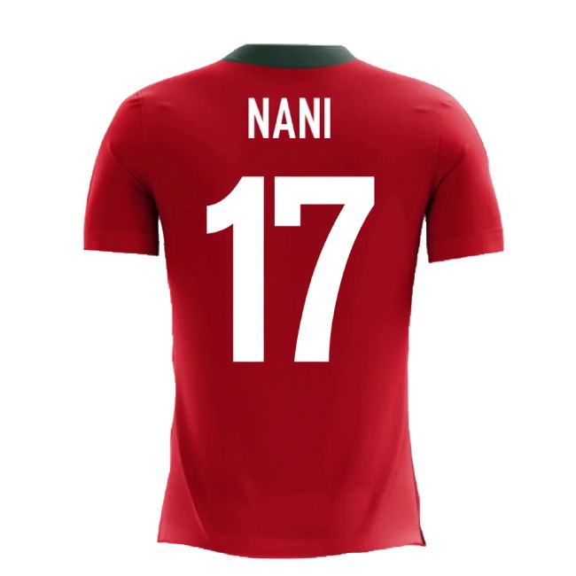 2025-2026 Portugal Airo Concept Home Shirt (Nani 17)