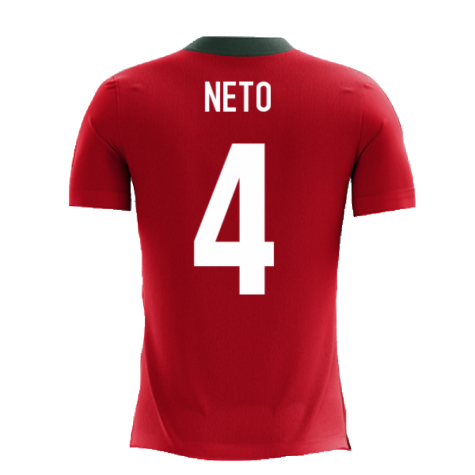 2025-2026 Portugal Airo Concept Home Shirt (Neto 4)