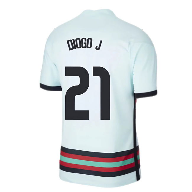 2020-2021 Portugal Away Nike Football Shirt (DIOGO J. 21)