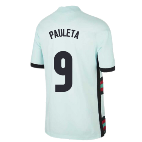 2020-2021 Portugal Away Nike Football Shirt (Kids) (PAULETA 9)
