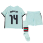 2020-2021 Portugal Away Nike Mini Kit (CARVALHO 14)
