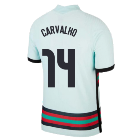 2020-2021 Portugal Away Nike Vapor Match Shirt (CARVALHO 14)