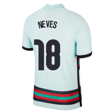2020-2021 Portugal Away Nike Vapor Match Shirt (Neves 18)