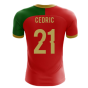 2022-2023 Portugal Flag Home Concept Football Shirt (Cedric 21) - Kids