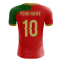 2022-2023 Portugal Flag Home Concept Football Shirt (Your Name) -Kids