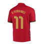 2020-2021 Portugal Home Nike Football Shirt (B Fernandes 11)