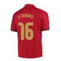 2020-2021 Portugal Home Nike Football Shirt (R SANCHES 16)