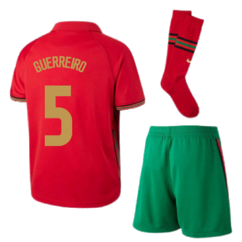 2020-2021 Portugal Home Nike Mini Kit (GUERREIRO 5)