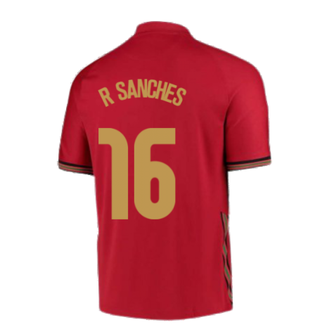 2020-2021 Portugal Home Nike Shirt (Kids) (R SANCHES 16)