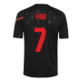 2020-2021 Portugal Pre-Match Training Shirt (Black) - Kids (FIGO 7)