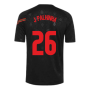 2020-2021 Portugal Pre-Match Training Shirt (Black) - Kids (J PALHINHA 26)