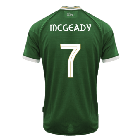 2020-2021 Republic of Ireland Home Shirt (Kids) (MCGEADY 7)