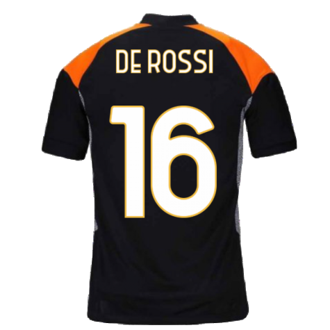 2020-2021 Roma 3rd Shirt (Kids) (DE ROSSI 16)