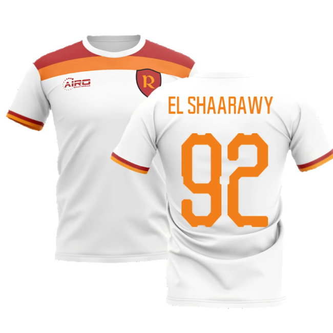 2025-2026 Roma Away Concept Football Shirt (EL SHAARAWY 92)