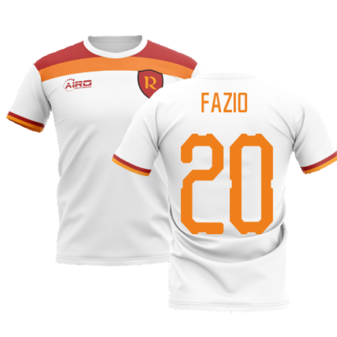 2025-2026 Roma Away Concept Football Shirt (FAZIO 20)