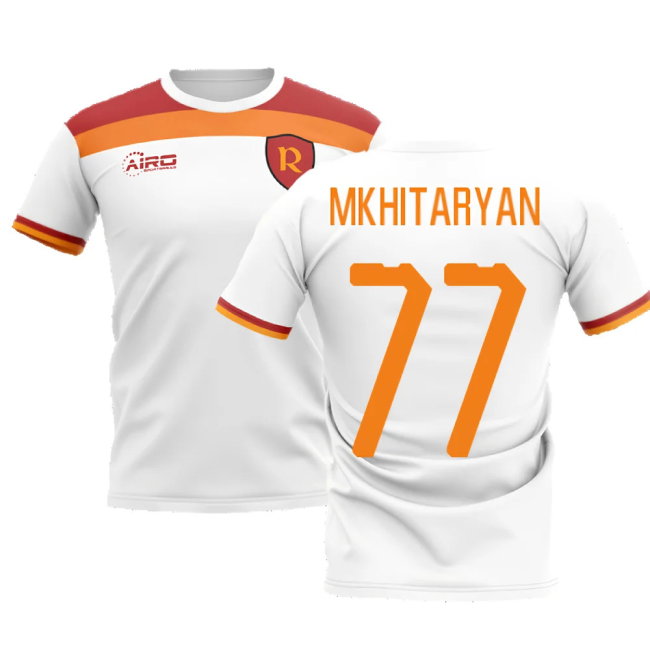 2025-2026 Roma Away Concept Football Shirt (Mkhitaryan 77)