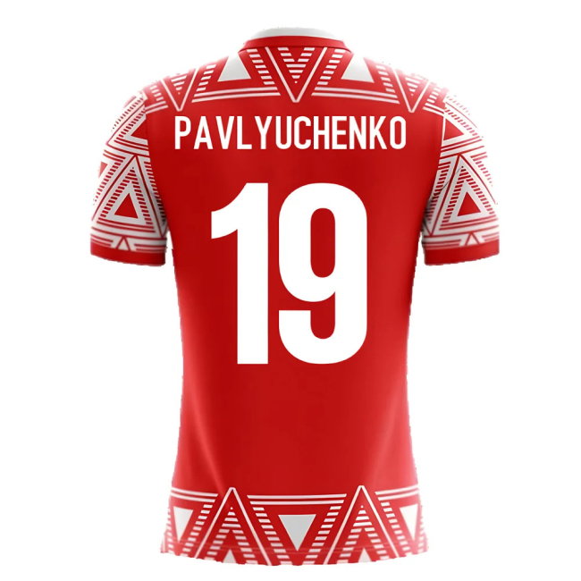 2025-2026 Russia Airo Concept Home Shirt (Pavlyuchenko 19)