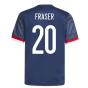 2020-2021 Scotland Home Adidas Football Shirt (Fraser 20)