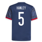 2020-2021 Scotland Home Adidas Football Shirt (Hanley 5)