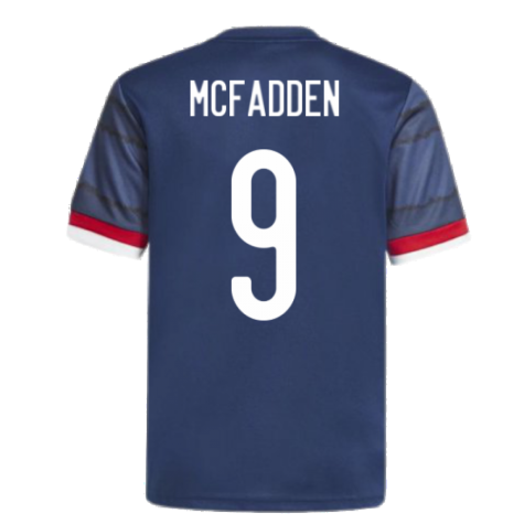 2020-2021 Scotland Home Adidas Football Shirt (MCFADDEN 9)