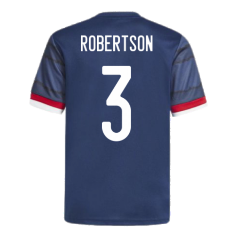 2020-2021 Scotland Home Adidas Football Shirt (Robertson 3)